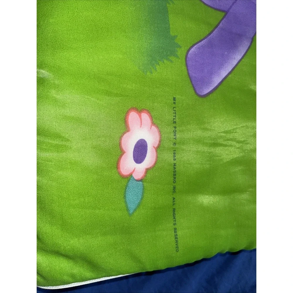 Vintage My Little Pony Maypole Sundae Best 1988 Hasbro Sleeping Bag G1 Ponies